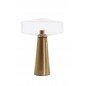 LAMPE DE TABLE PLISSEE - VERRE/ OR - Ø40 CM LAMPE DE TABLE PLISSEE - VERRE/ OR - Ø40 CM