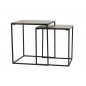 TABLE D'APPOINT BANOS - BRONZE ANTIQUE - ENSEMBLE TABLE D'APPOINT BANOS - BRONZE ANTIQUE - ENSEMBLE