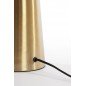 LAMPE DE TABLE PLISSEE - VERRE/ OR - Ø40 CM LAMPE DE TABLE PLISSEE - VERRE/ OR - Ø40 CM