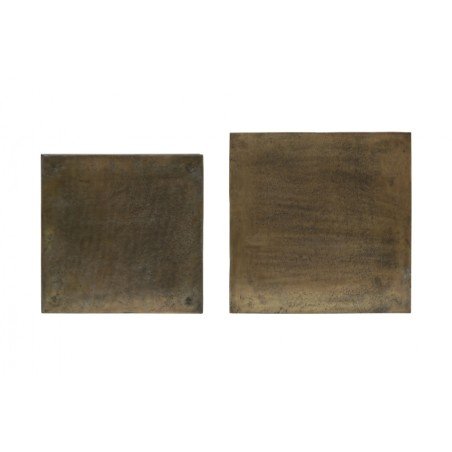 TABLE D'APPOINT BANOS - BRONZE ANTIQUE - ENSEMBLE