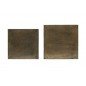 TABLE D'APPOINT BANOS - BRONZE ANTIQUE - ENSEMBLE TABLE D'APPOINT BANOS - BRONZE ANTIQUE - ENSEMBLE