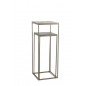 TABLE D'APPOINT - BOIS/ BRONZE ANTIQUE TABLE D'APPOINT - BOIS/ BRONZE ANTIQUE