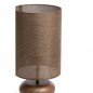 LAMPE DE TABLE DANIELO - Marron - Ø22 CM LAMPE DE TABLE DANIELO - Marron - Ø22 CM