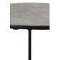 TABLE D'APPOINT RENGO - Noir - Ø49+Ø41 CM TABLE D'APPOINT RENGO - Noir - Ø49+Ø41 CM