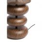 LAMPE DE TABLE DANIELO - Marron - Ø22 CM LAMPE DE TABLE DANIELO - Marron - Ø22 CM