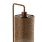 LAMPE DE TABLE DONIO- Marron - 26x20x59.5 CM LAMPE DE TABLE DONIO- Marron - 26x20x59.5 CM