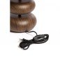 LAMPE DE TABLE DANIELO - Marron - Ø22 CM LAMPE DE TABLE DANIELO - Marron - Ø22 CM