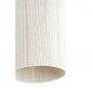 SUSPENSION DANIA MARRON/ CREME - Ø22 CM SUSPENSION DANIA MARRON/ CREME - Ø22 CM