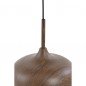 SUSPENSION DANIA MARRON/ CREME - Ø22 CM SUSPENSION DANIA MARRON/ CREME - Ø22 CM