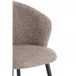 CHAISE DE SALLE A MANGER RADAJA TAUPE - 58x58x78 CM CHAISE DE SALLE A MANGER RADAJA TAUPE - 58x58x78 CM