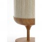 LAMPE DE TABLE DANIA - CREME/NATUREL - Ø22.5x50 CM LAMPE DE TABLE DANIA - CREME/NATUREL - Ø22.5x50 CM