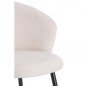 CHAISE DE SALLE A MANGER RADAJA CREME - 58x58x78 CM CHAISE DE SALLE A MANGER RADAJA CREME - 58x58x78 CM