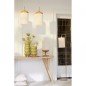 LAMPE DE TABLE DANIA - CREME/NATUREL - Ø22.5x50 CM LAMPE DE TABLE DANIA - CREME/NATUREL - Ø22.5x50 CM