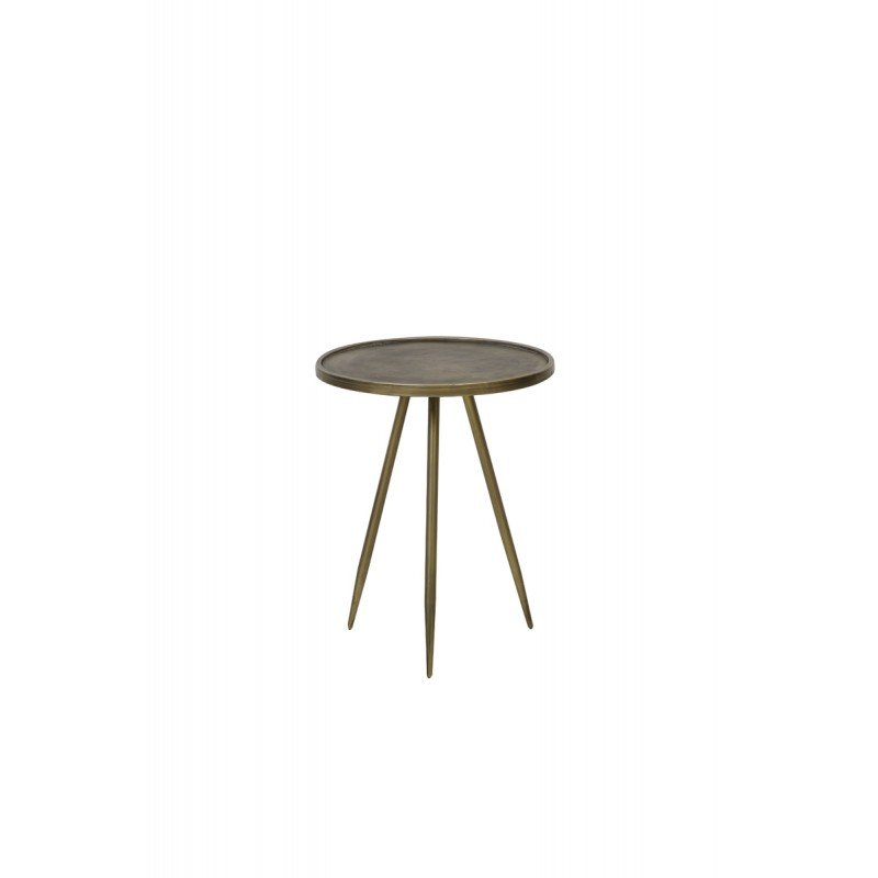 Table d'appoint Envira - Or antique - Ø39,5x50,5cm Table d'appoint Envira - Or antique - Ø39,5x50,5cm
