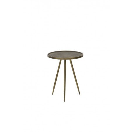 Table d'appoint Envira - Or antique - Ø39,5x50,5cm