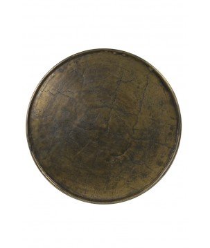 Table d'appoint Kach - Bronze antique - Ø59x41 cm