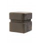 Pouf Piazza - Gris - 40x40x42.5cm Pouf Piazza - Gris - 40x40x42.5cm