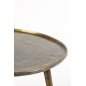 Table d'appoint Kach - Bronze antique - Ø59x41 cm Table d'appoint Kach - Bronze antique - Ø59x41 cm