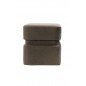 Pouf Piazza - Gris - 40x40x42.5cm Pouf Piazza - Gris - 40x40x42.5cm