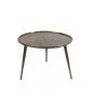 Table d'appoint Kach - Bronze antique - Ø59x41 cm Table d'appoint Kach - Bronze antique - Ø59x41 cm