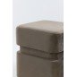 Pouf Piazza - Gris - 40x40x42.5cm Pouf Piazza - Gris - 40x40x42.5cm