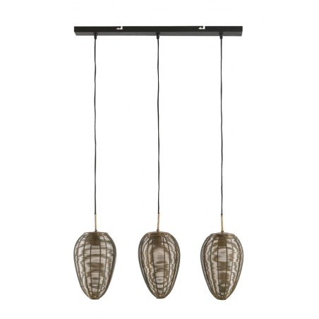 Suspension Yaelle - Bronze Antique - 80x20x33cm - 3L