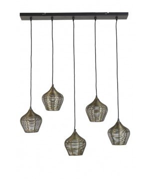 Suspension Alvaro - Bronze Antique - 100x20x122cm - 5L