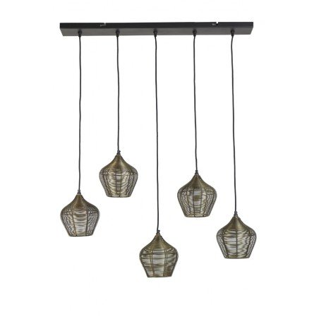 Suspension Alvaro - Bronze Antique - 100x20x122cm - 5L