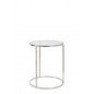 Table d'appoint Duarte - Nickel - Ø50cm