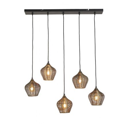 Suspension Alvaro - Bronze Antique - 100x20x122cm - 5L