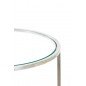 Table d'appoint Duarte - Nickel - Ø50cm