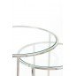 Table d'appoint Duarte - Nickel - Ø50cm