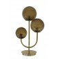 Lampe de table Magdala - Marron/Or - 3L
