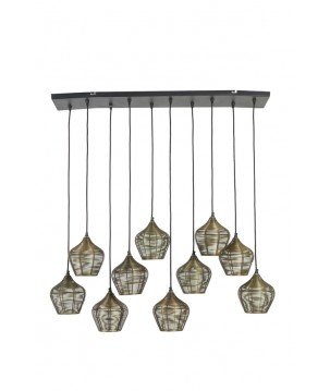 Suspension Alvaro - Bronze Antique - 120x25x29,5cm - 10L