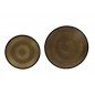Table d'appoint Kome - Noir/Bronze antique - Ø50cm