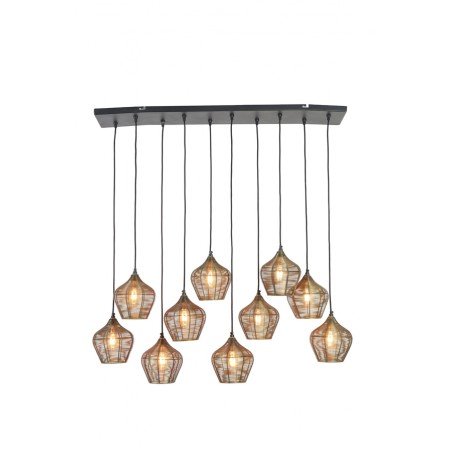 Suspension Alvaro - Bronze Antique - 120x25x29,5cm - 10L