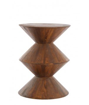 Table d'appoint Larus - Bois - Ø45cm