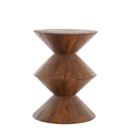 Table d'appoint Larus - Bois - Ø45cm