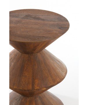 Table d'appoint Larus - Bois - Ø45cm