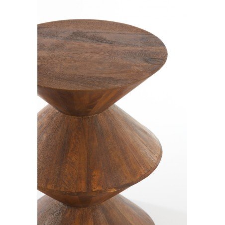 Table d'appoint Larus - Bois - Ø45cm