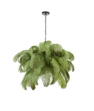 Suspension plume - Vert - Ø80cm