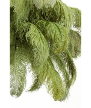 Suspension plume - Vert - Ø80cm