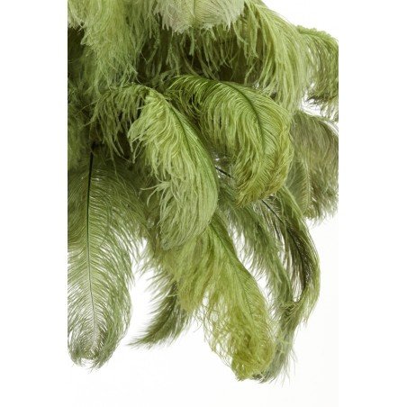 Suspension plume - Vert - Ø80cm