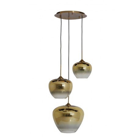 Suspension Mayson - Verre Or - Ø40cm