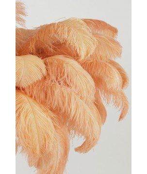 Suspension Plume - Pêche - Ø80cm