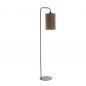Lampe sur pied Donio - Marron - 33,5x28x155cm