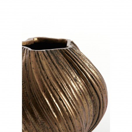 VASE Yatung - Bronze antique - Ø34cm