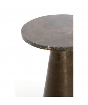 Table d'appoint Ynez - Marron - 29x29x43cm