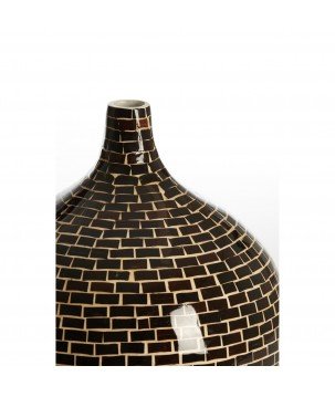 Vaas Elorza - Marron foncé - Ø28cm