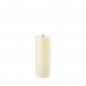 BOUGIE LED IVORY/ SMOOTH 7,8X20CM - UYUNI